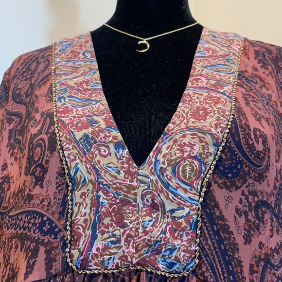 ZARA Woman Super Flowy Sheer Mini Dress | Size M - Picture 11 of 15